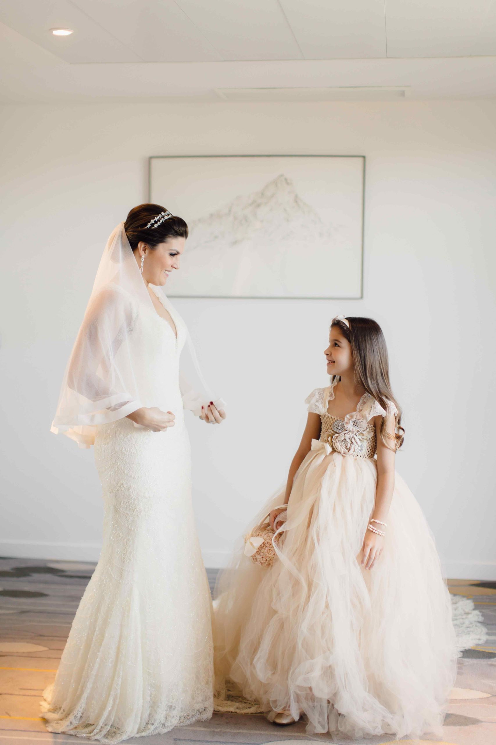 bride-and-flower-girl